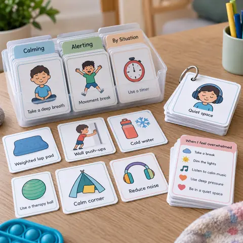 Bonus 3 — SENSORY STRATEGY QUICK CARDS